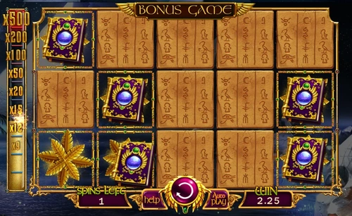 Bonus game in Nights of Egypt slot