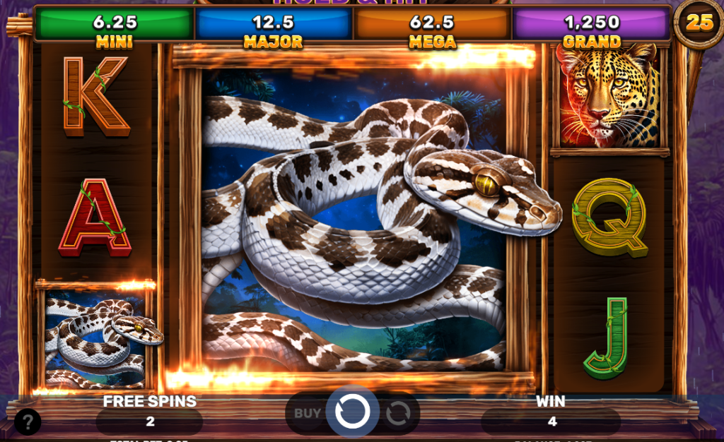 Free spins with a colossal symbol in Gorilla Fury slot