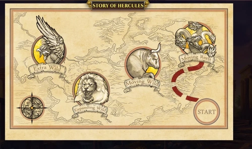 Free spins in Story of Hercules