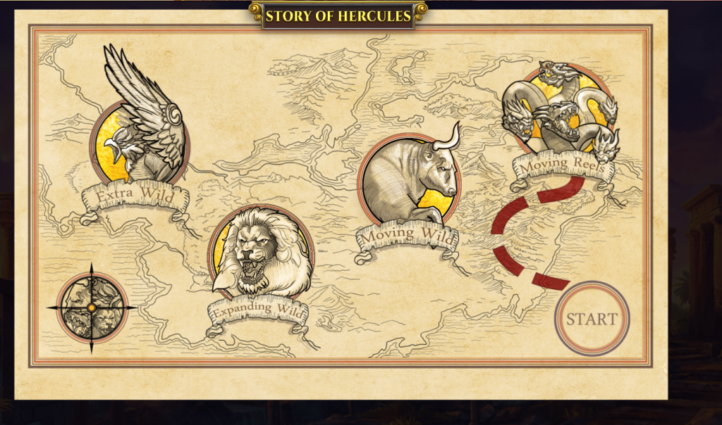 Free Spins progression in Story of Hercules slot