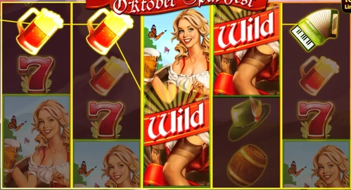 Wild symbols in Oktober Spin Fest slot