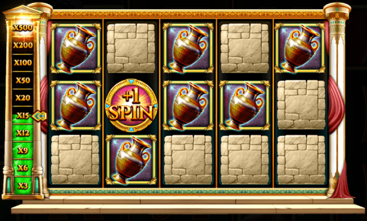Bonus game in Queen of Oasis slot