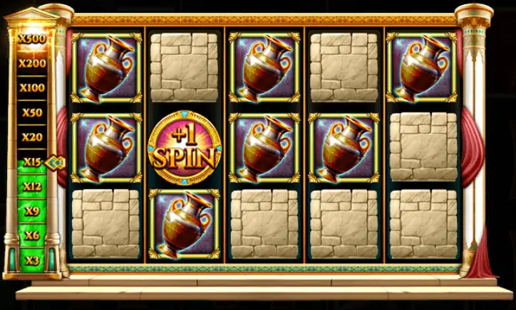 Bonus game in Queen of Oasis slot