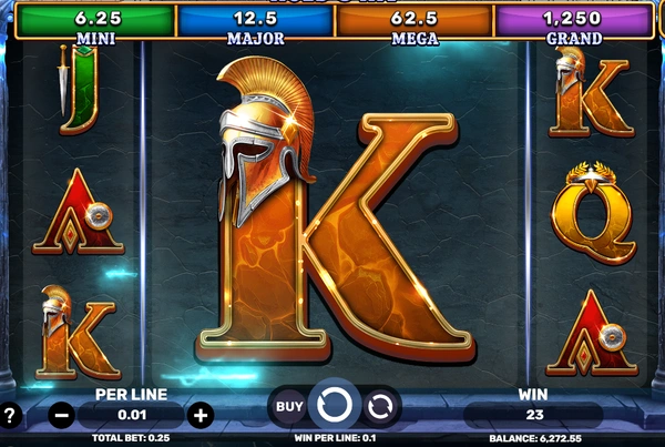 Free spins in Zeus Unchained slot
