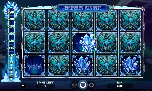 Bonus game in Majestic Winter slot