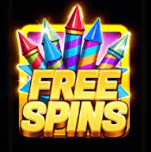 Free spins in New Year's Eve slot